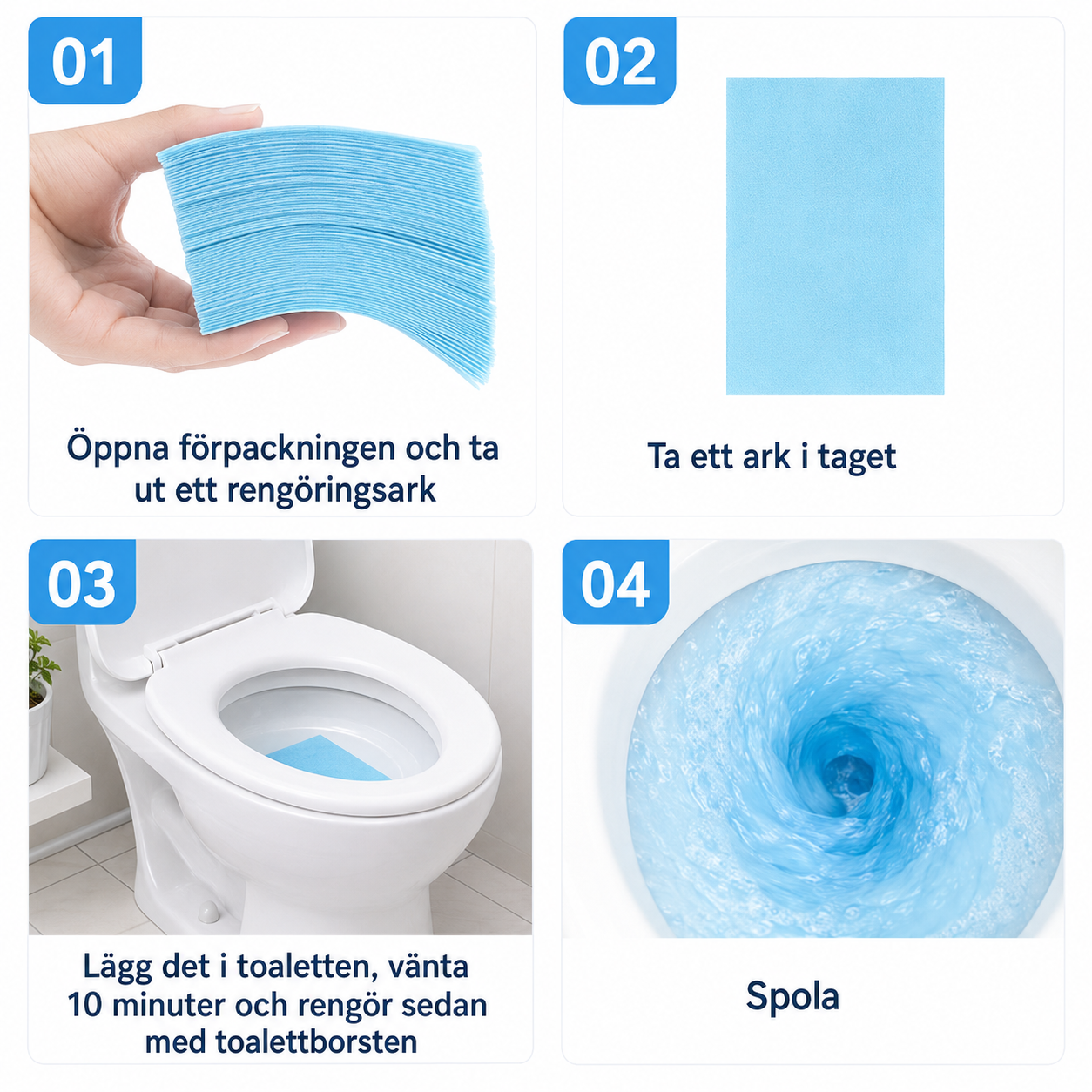 Kakelo™ – WC rengöringsark
