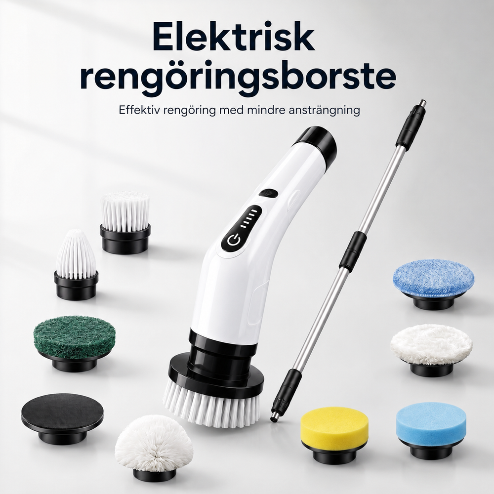 Kakelo™ Elektrisk rengöringsborste