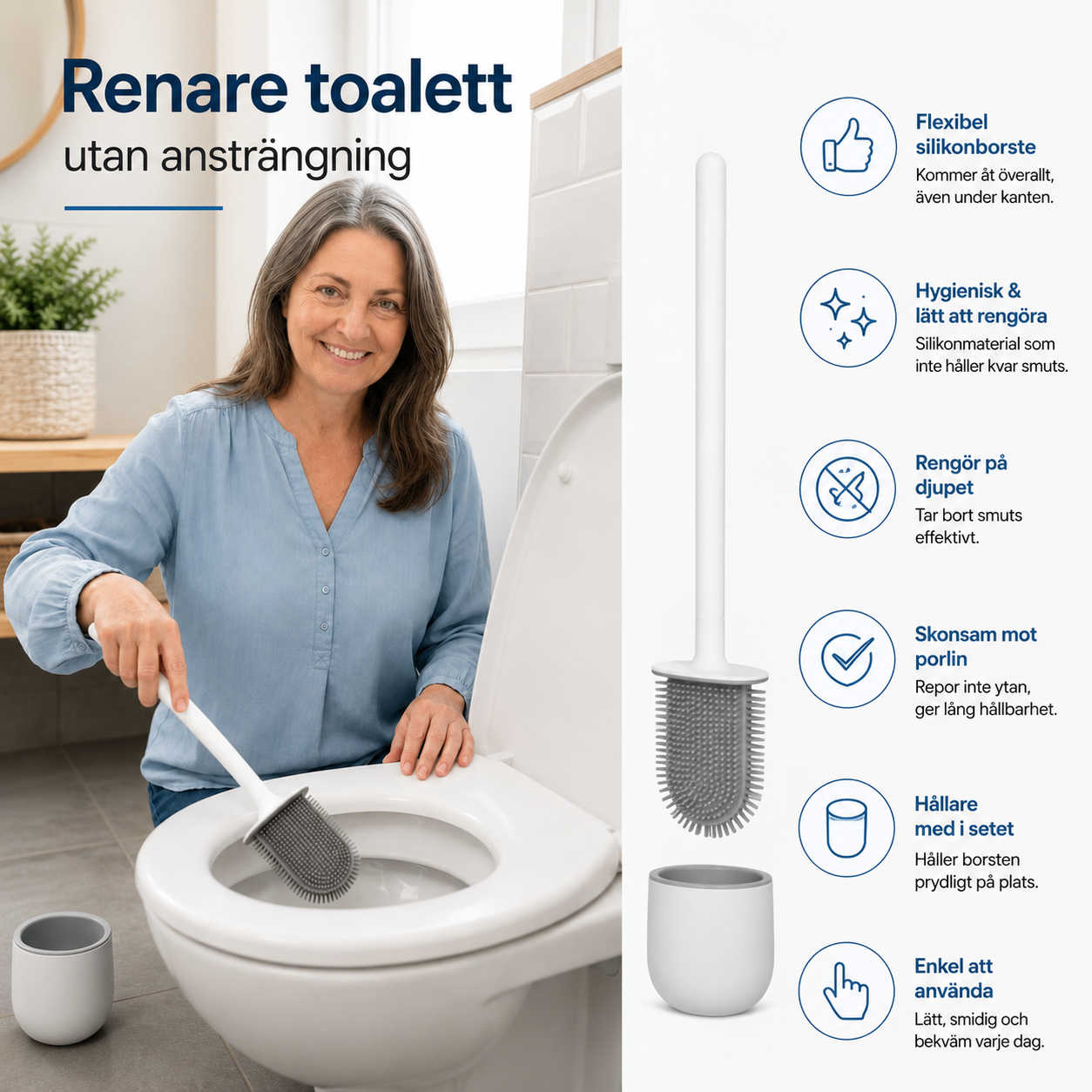 Kakelo™ – Toalettborsten som når överallt