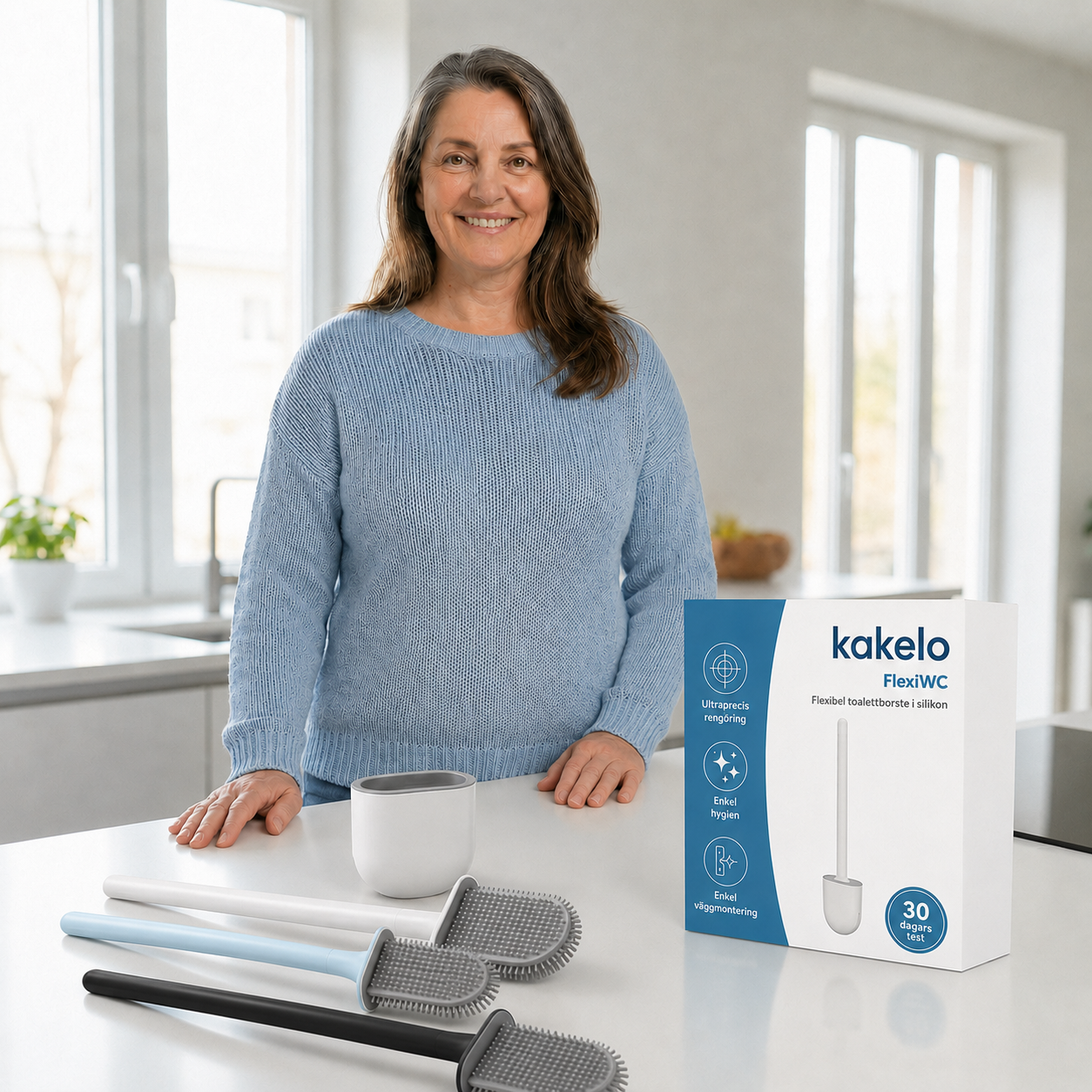 Kakelo™ – Toalettborsten som når överallt