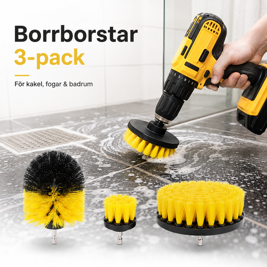 Kakelo Borrborstar 3-pack – för skruvdragare